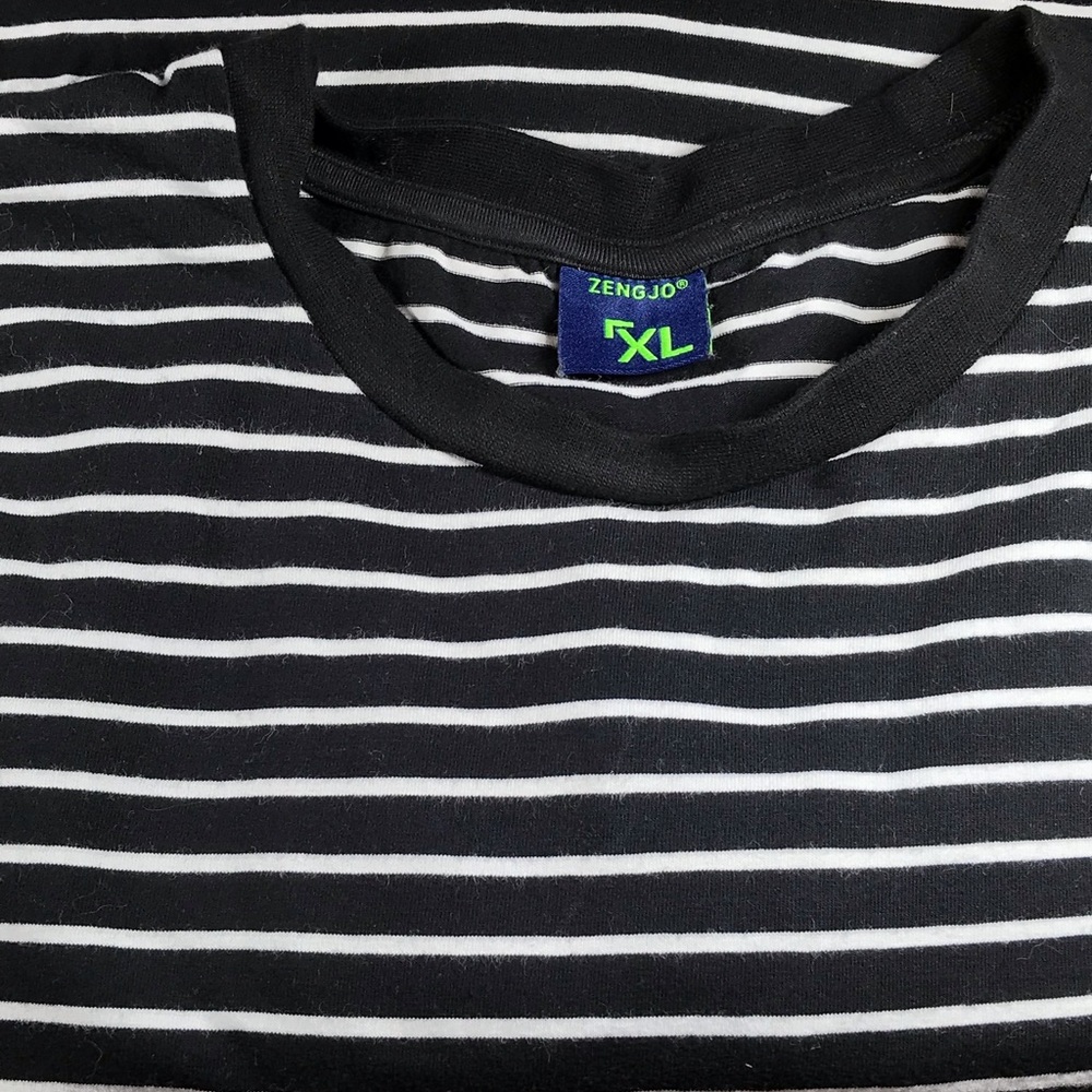 Zengjo Long Sleeve Stripped Shirt